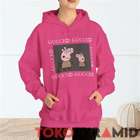 peppa gucci hoodie|Gucci flying pig sweater.